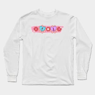 Retro Valentine's Day Long Sleeve T-Shirt